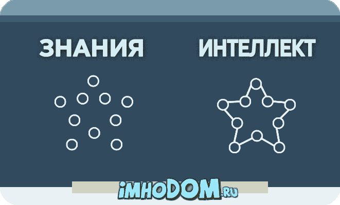 Знания vs. Интеллект